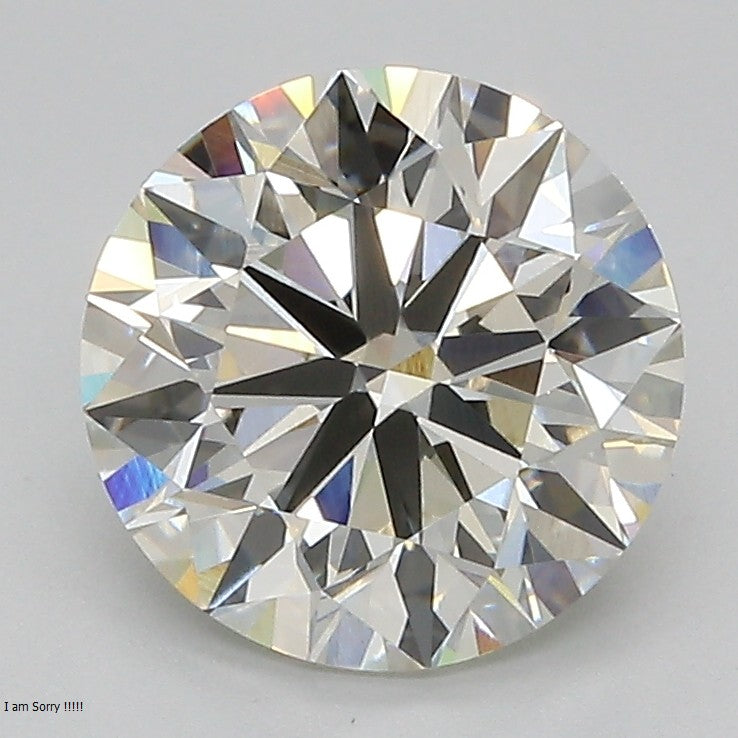 Round Lab Created Diamond