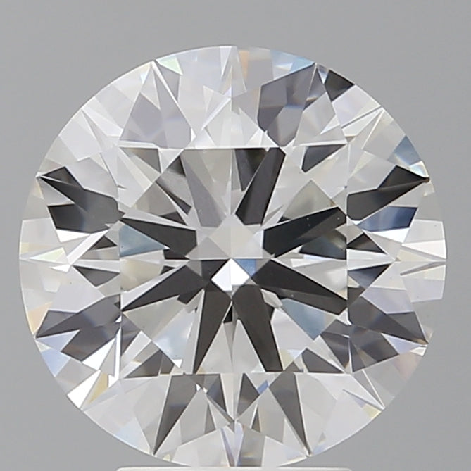 Round Lab Created Diamond
