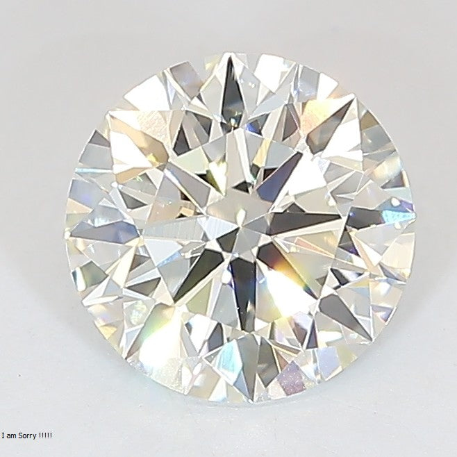 Round Lab Created Diamond