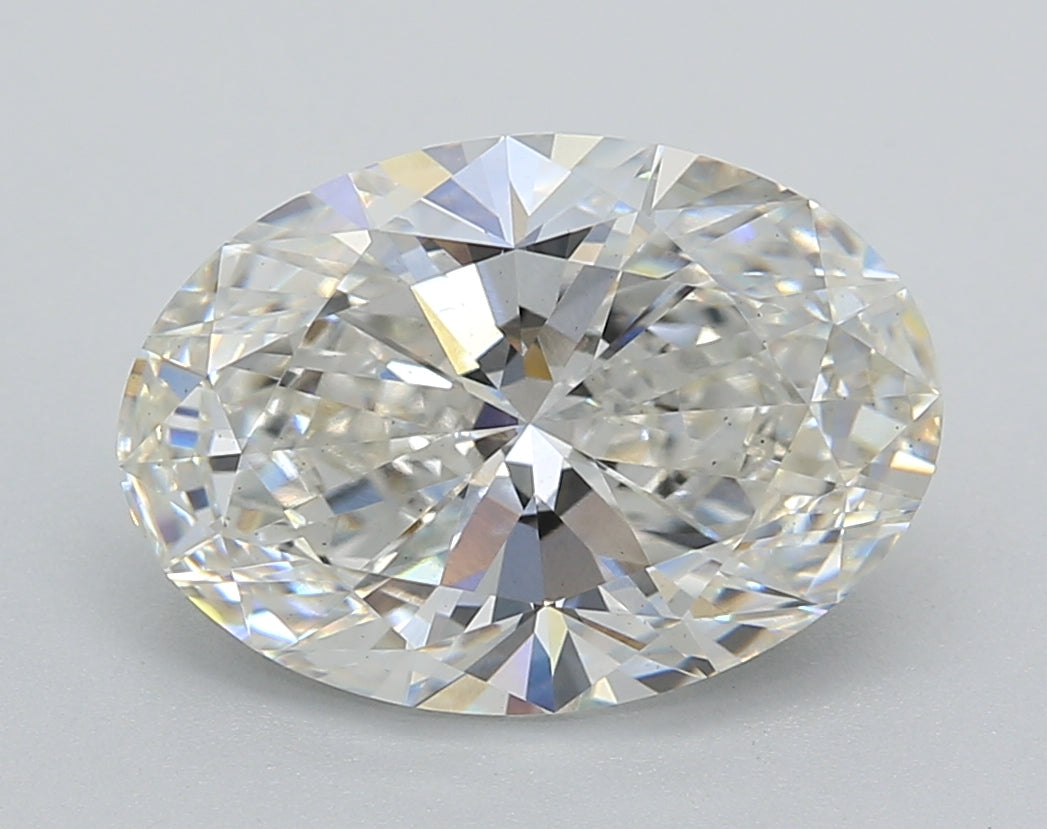 Oval Lab Created Diamond