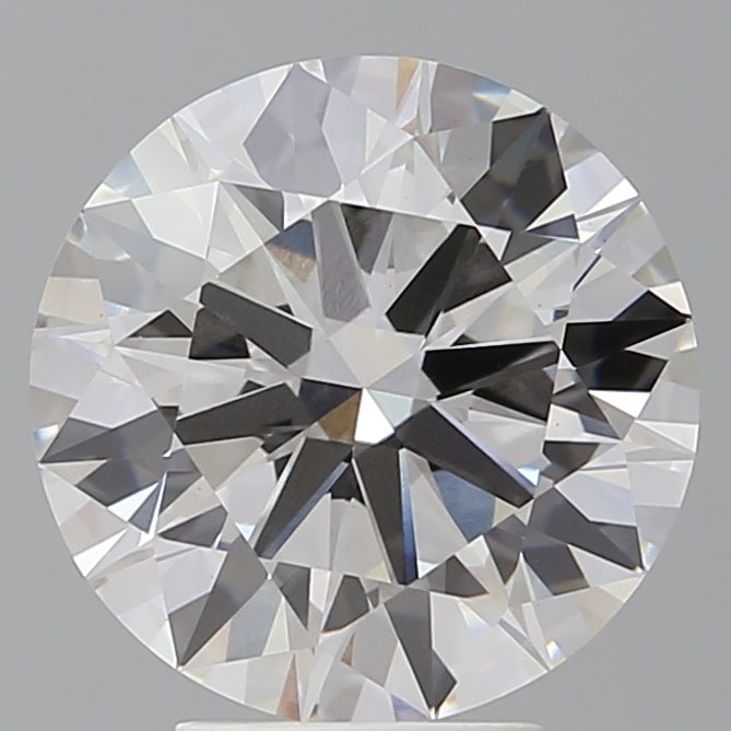 Round Lab Created Diamond