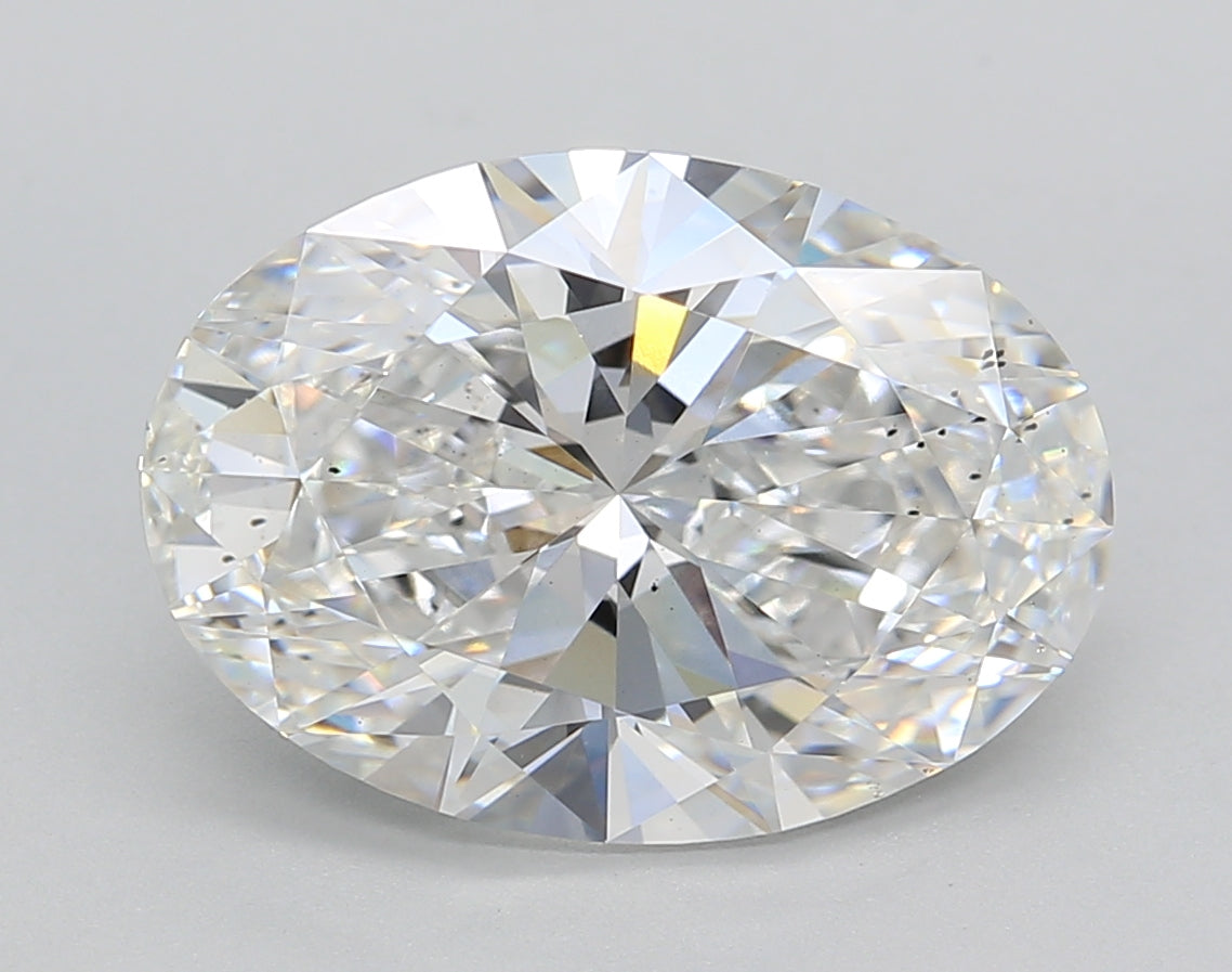 Oval Lab Created Diamond