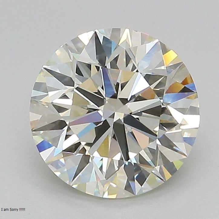 Round Lab Created Diamond
