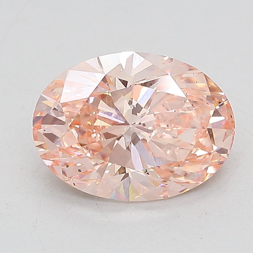 Oval Lab Created Diamond