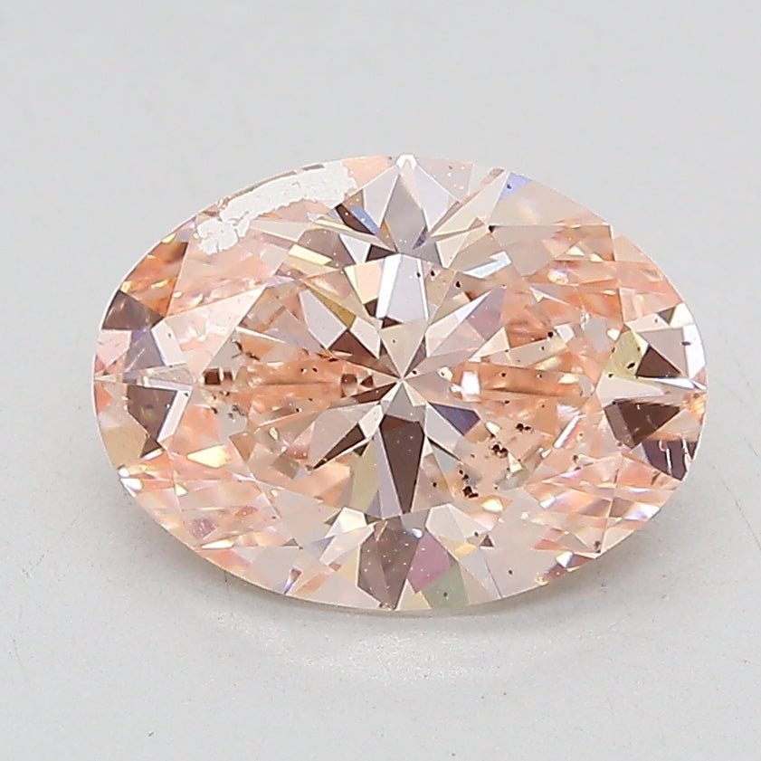 Oval Lab Created Diamond