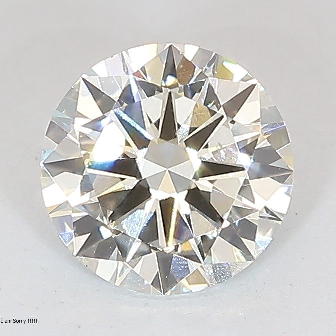 Round Lab Created Diamond