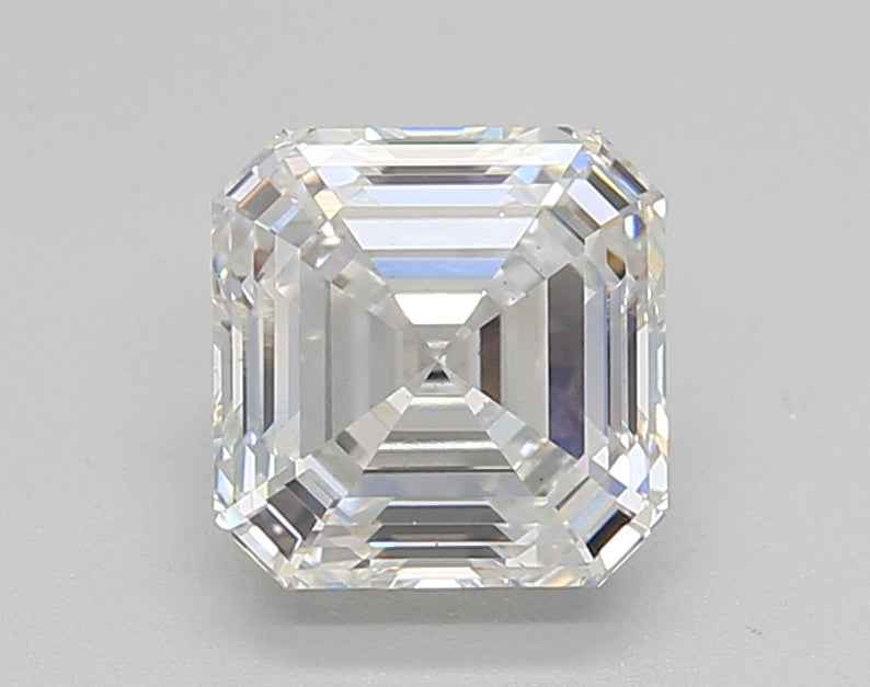 SQUARE Emerald Lab Created Diamond