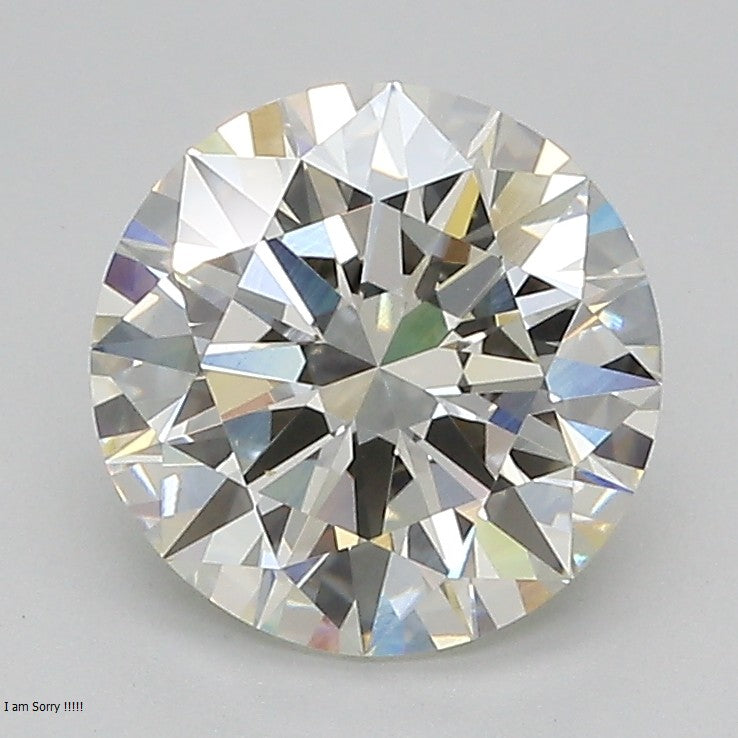 Round Lab Created Diamond