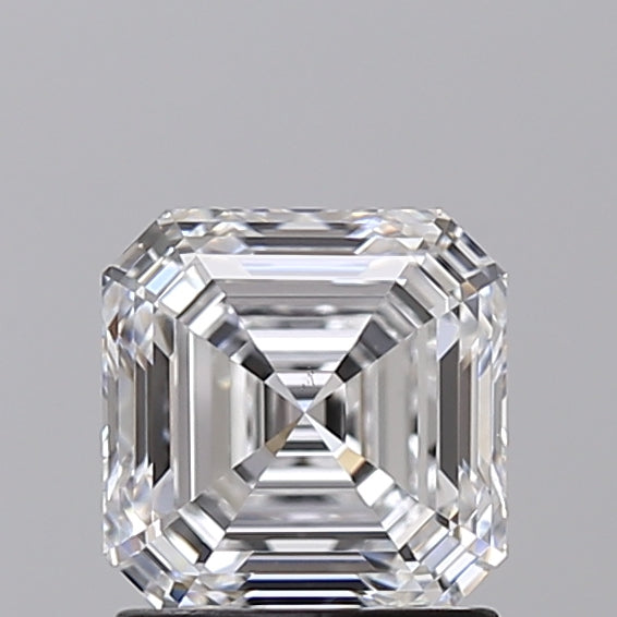 SQUARE Emerald Lab Created Diamond