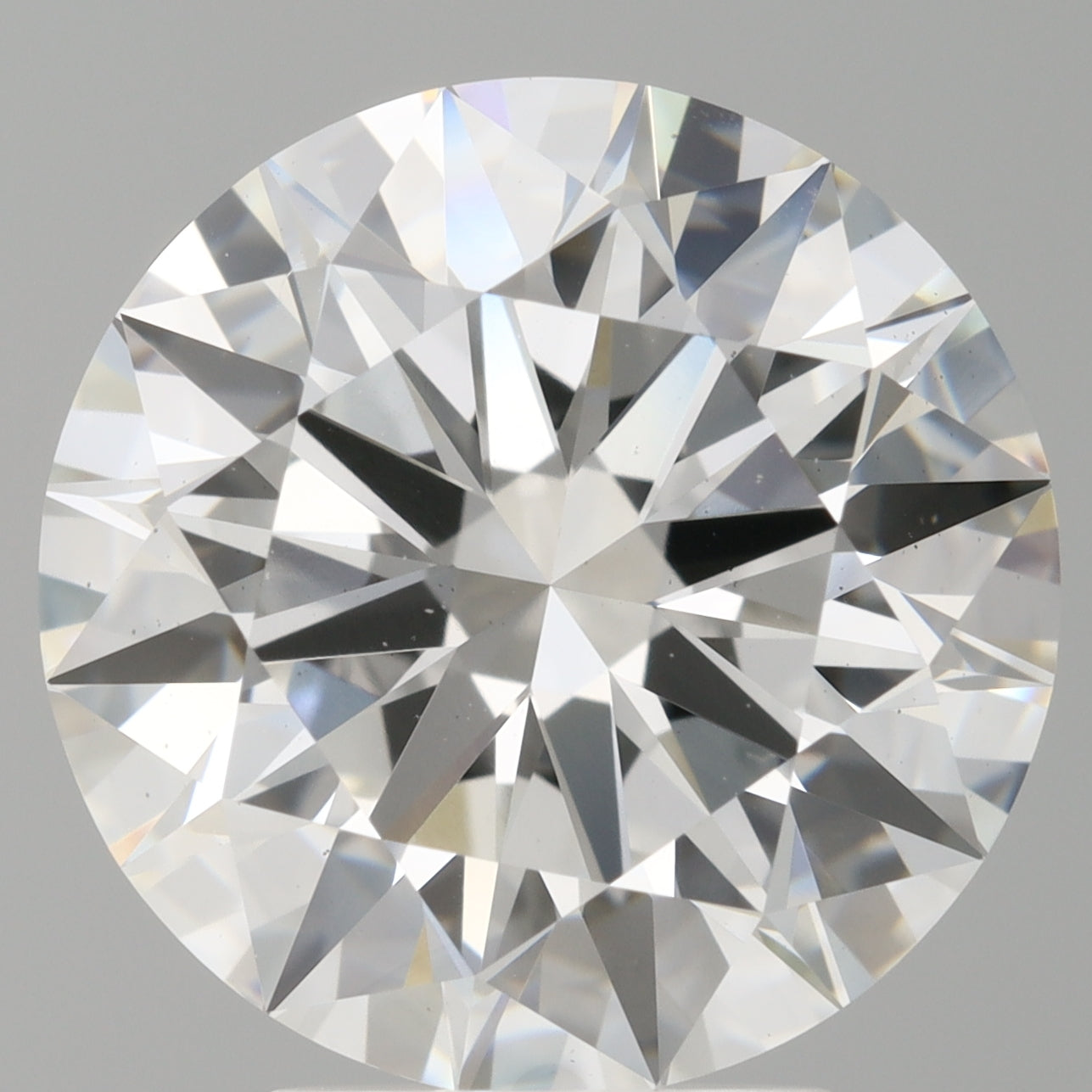 Round Lab Created Diamond