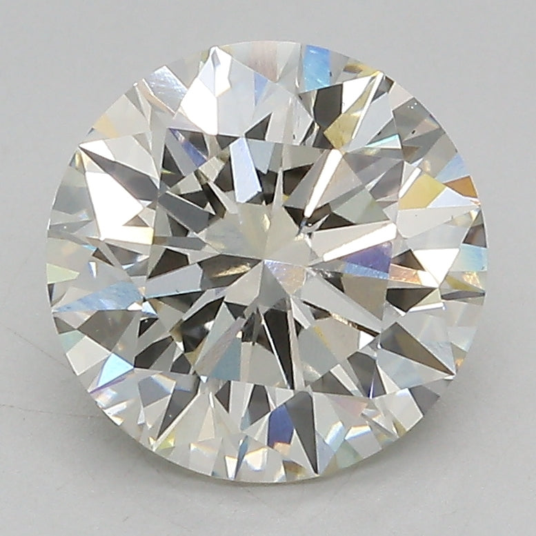 Round Lab Created Diamond