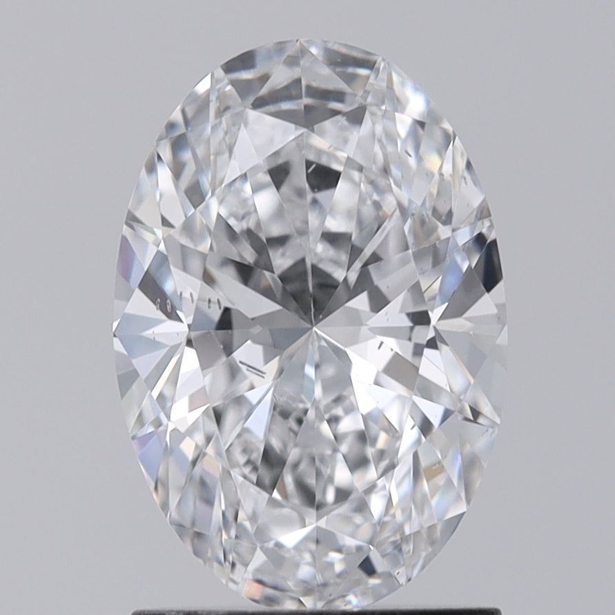 Oval Lab Created Diamond