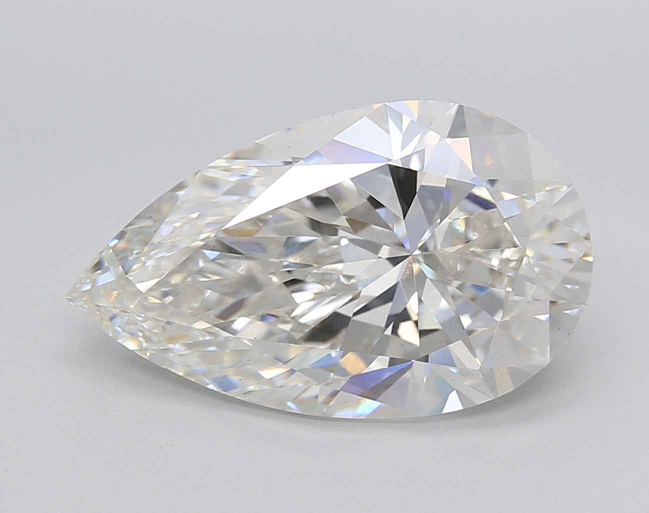 Pear Lab Created Diamond