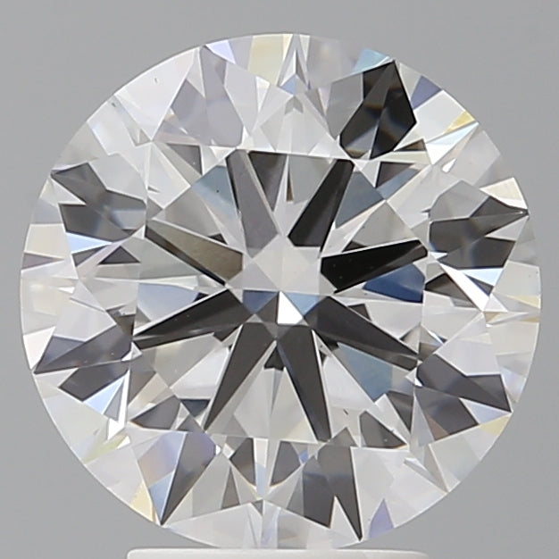 Round Lab Created Diamond
