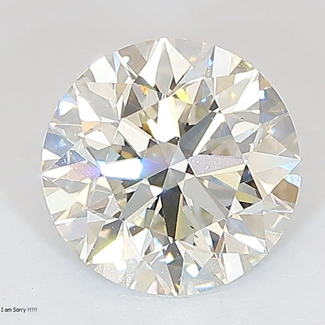 Round Lab Created Diamond