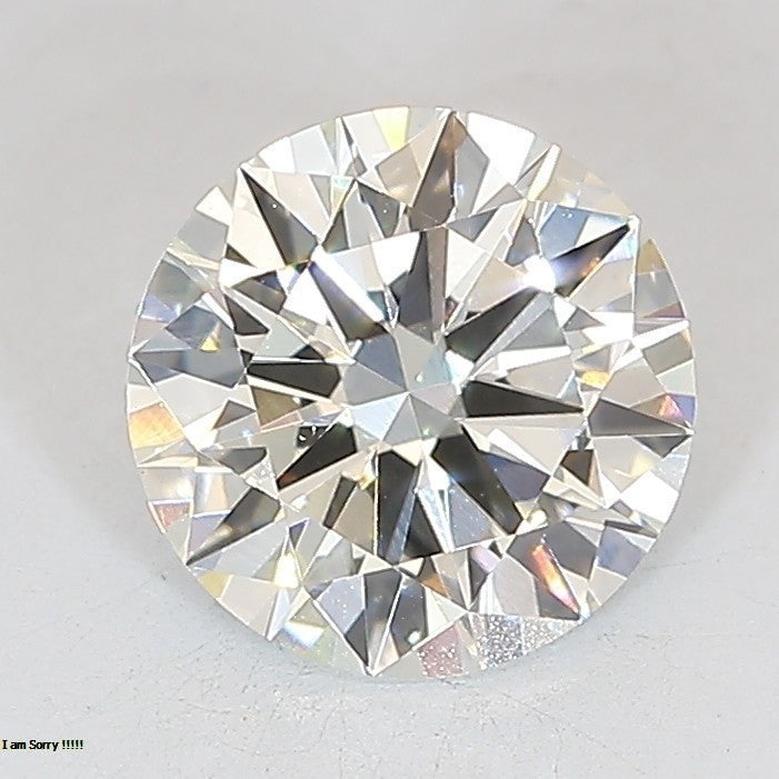 Round Lab Created Diamond