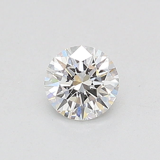 Round Lab Created Diamond