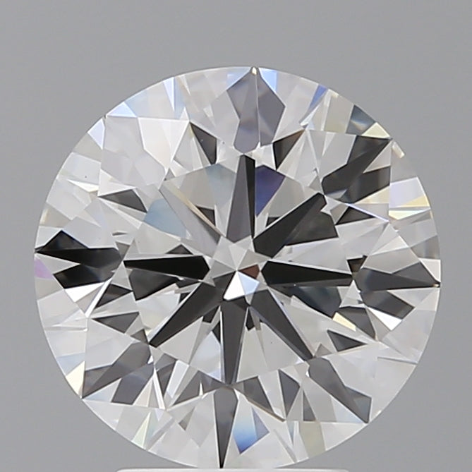 Round Lab Created Diamond