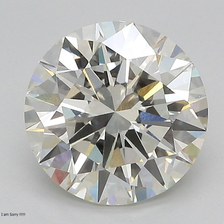 Round Lab Created Diamond