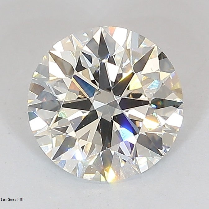 Round Lab Created Diamond