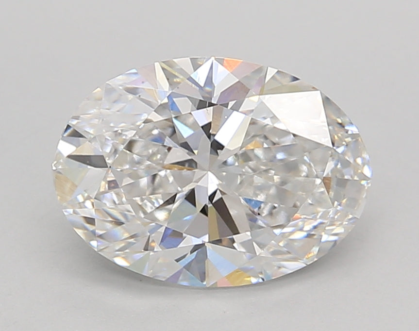 Oval Lab Created Diamond