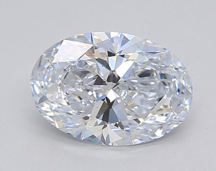 Oval Lab Created Diamond