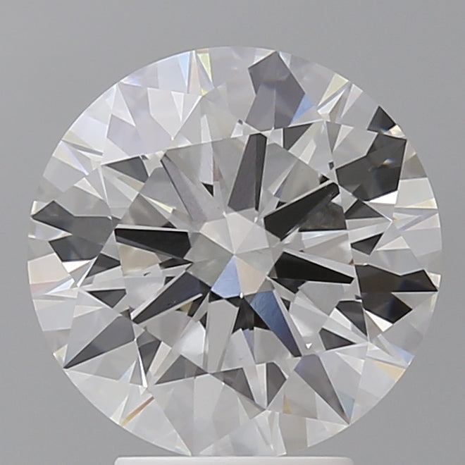Round Lab Created Diamond