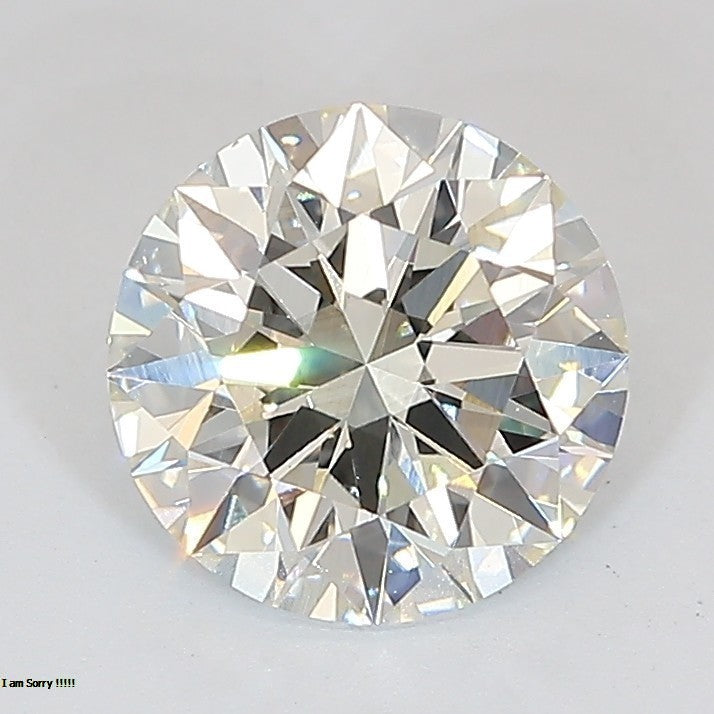 Round Lab Created Diamond