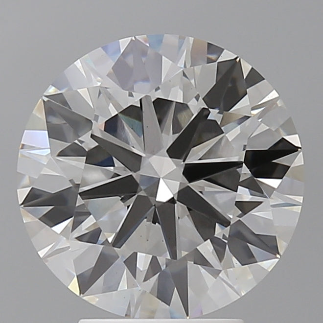 Round Lab Created Diamond