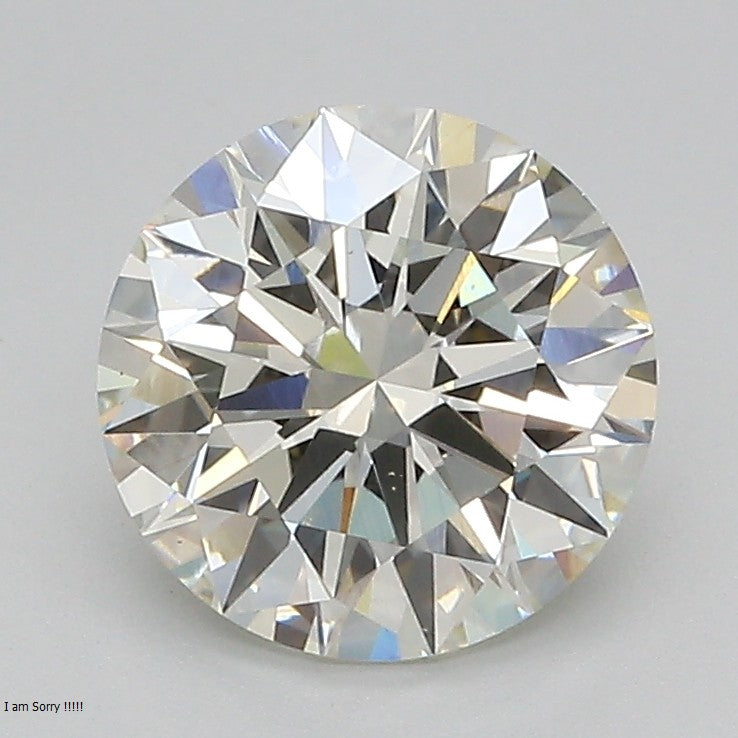 Round Lab Created Diamond