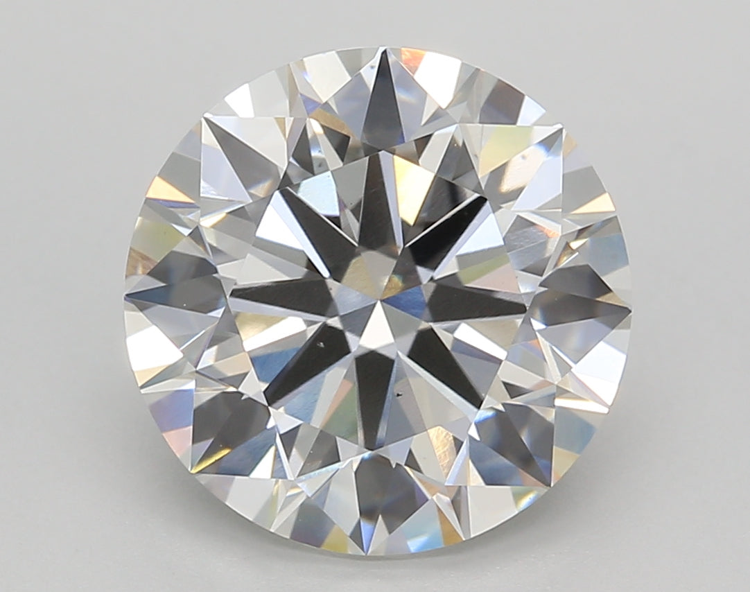 Round Lab Created Diamond