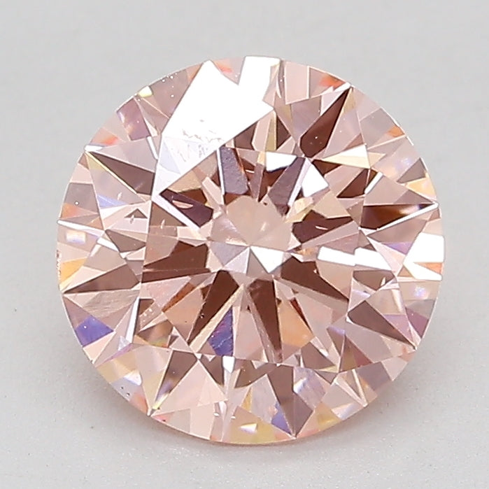Round Lab Created Diamond