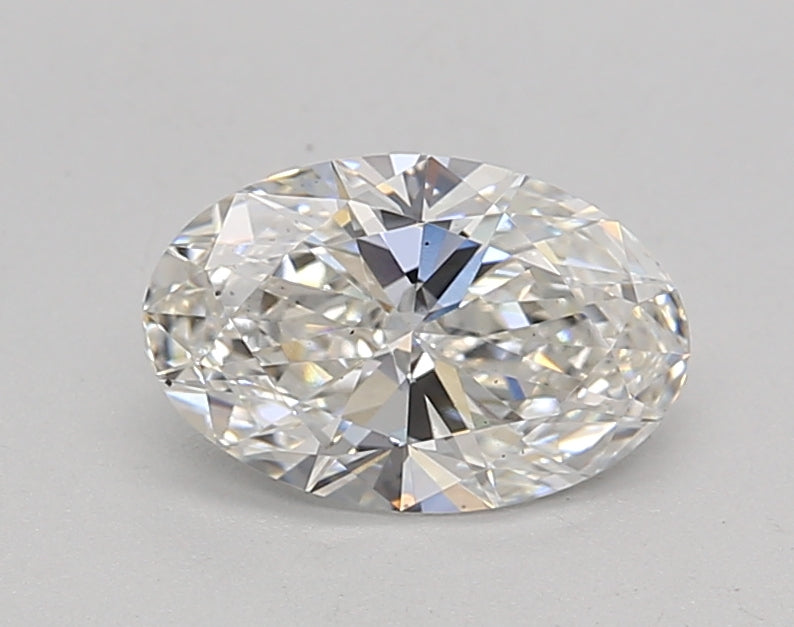 Oval Lab Created Diamond