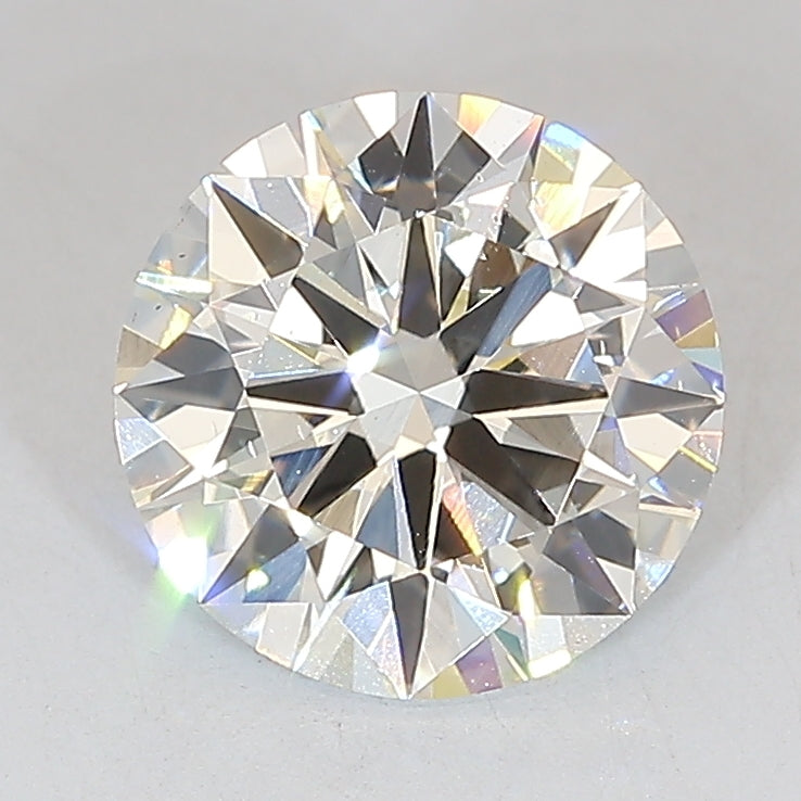 Round Lab Created Diamond