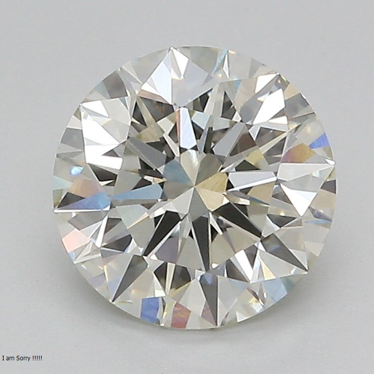 Round Lab Created Diamond