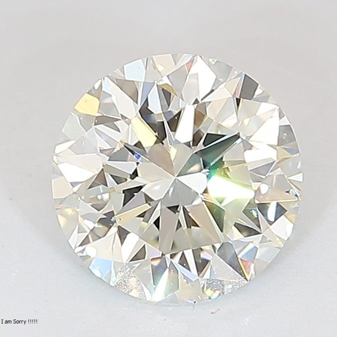 Round Lab Created Diamond