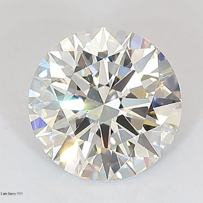 Round Lab Created Diamond