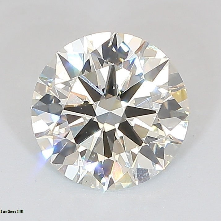 Round Lab Created Diamond