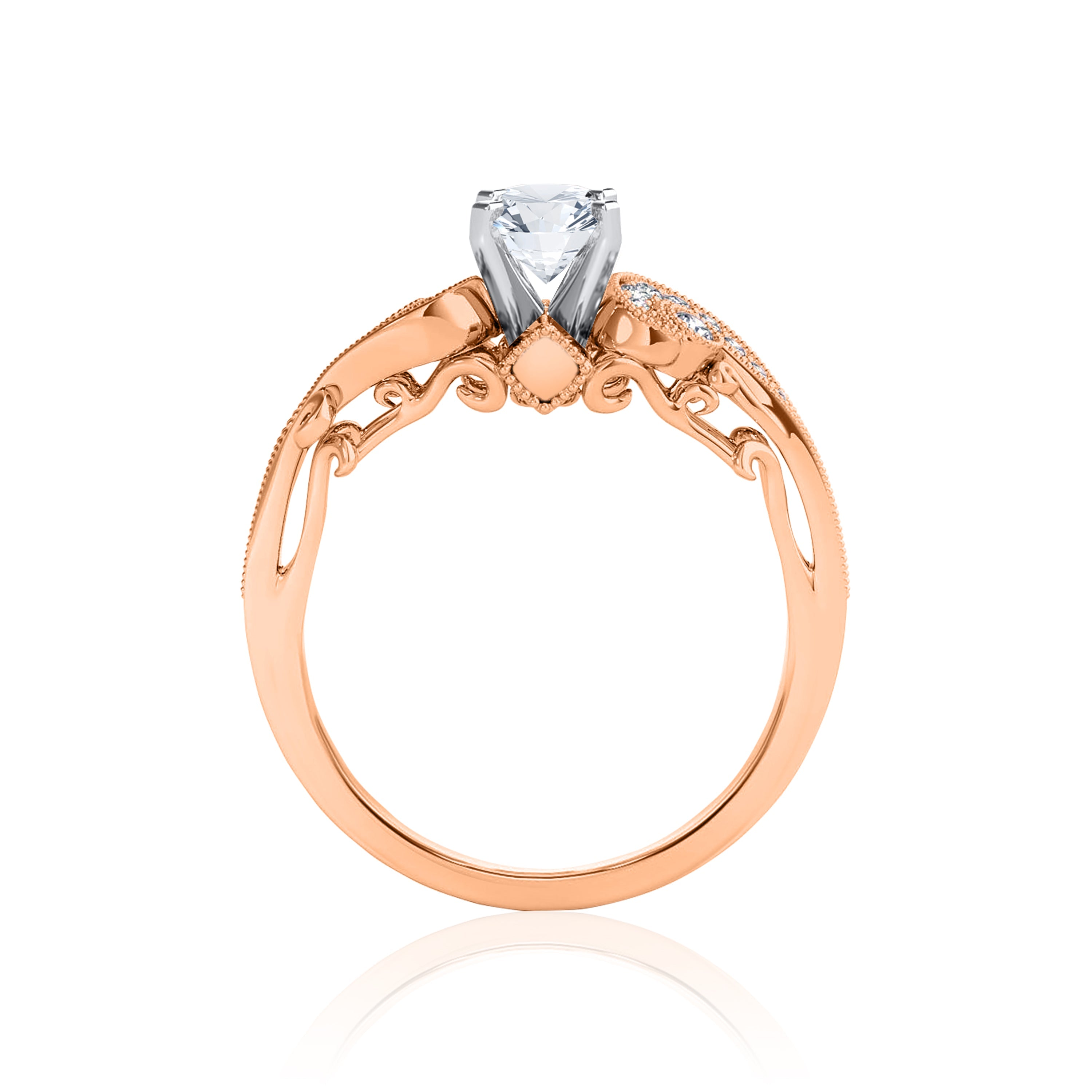 #Metal_14K Rose Gold#Prong_Standard#Shape_Oval