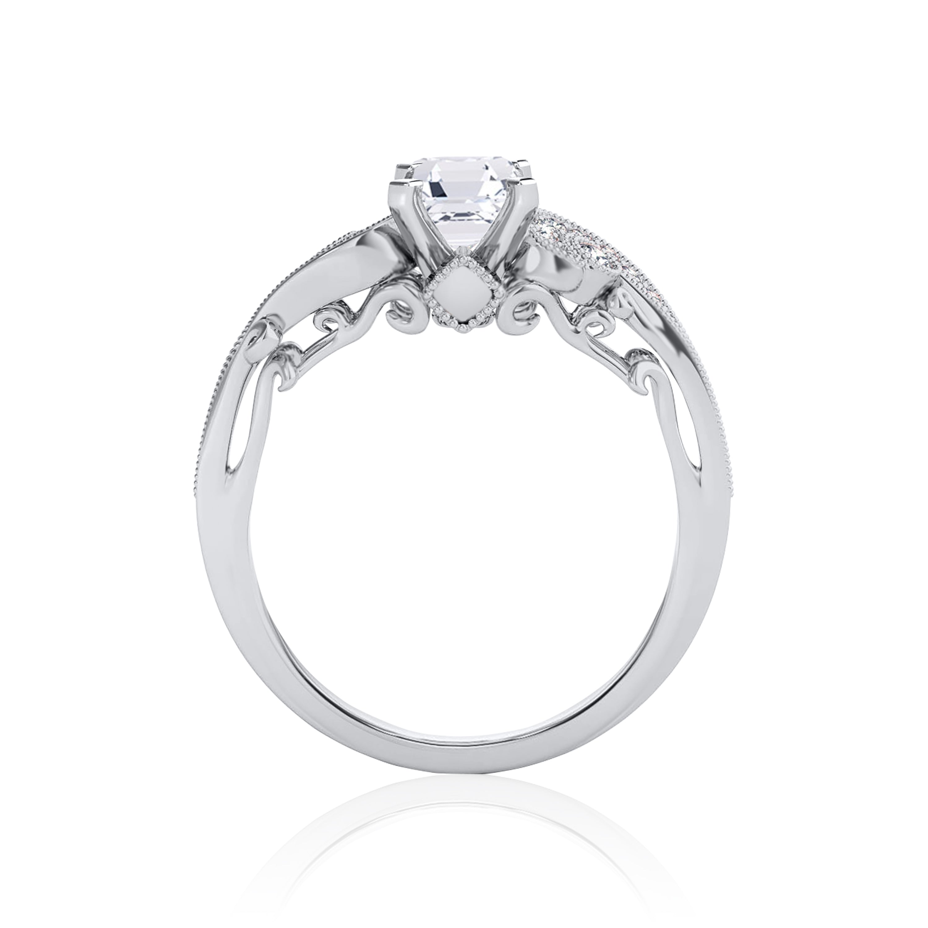 #Metal_14K White Gold#Prong_Standard#Shape_Emerald#Metal_18K White Gold#Metal_Platinum