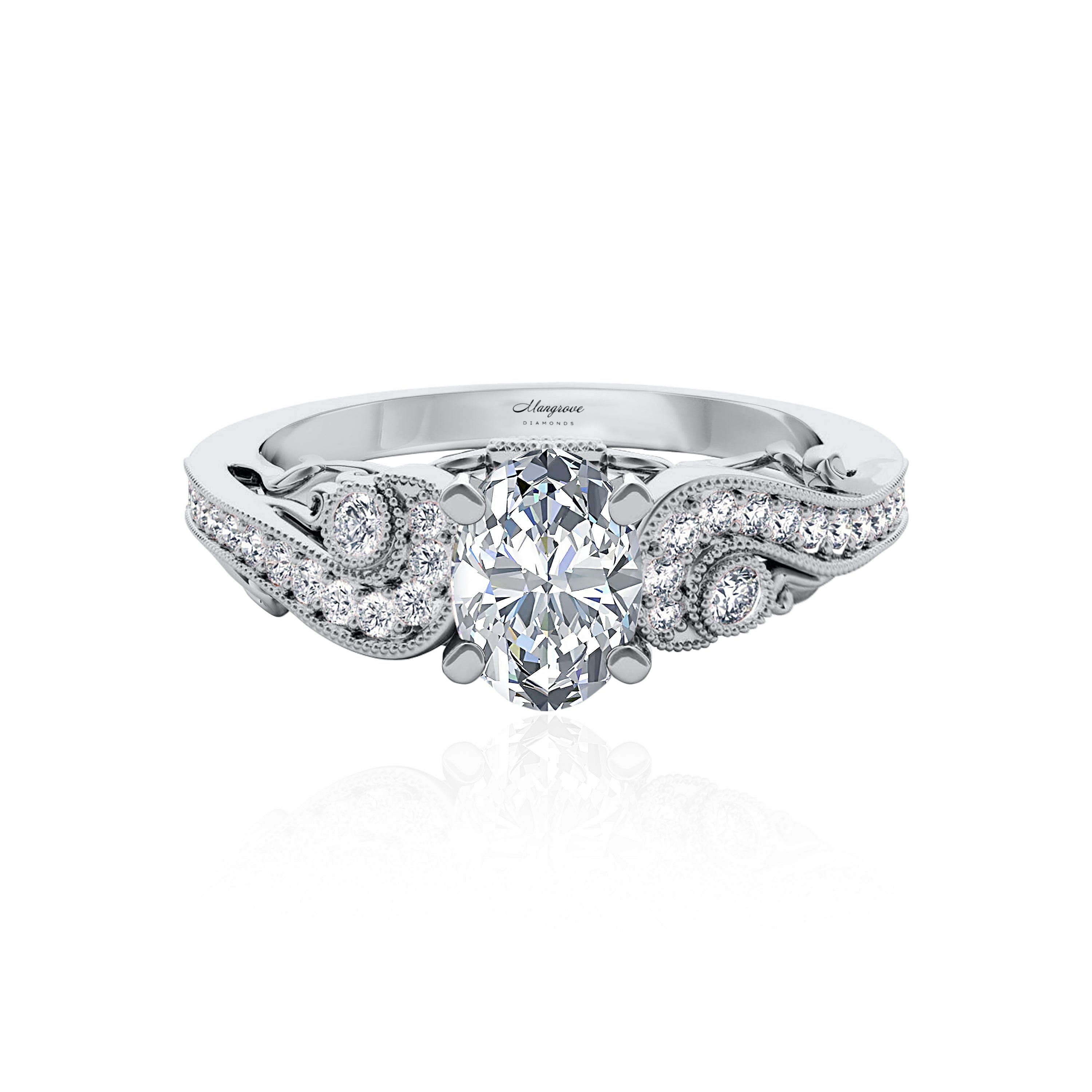 #Metal_14K White Gold#Prong_Standard#Shape_Oval#Metal_18K White Gold#Metal_Platinum