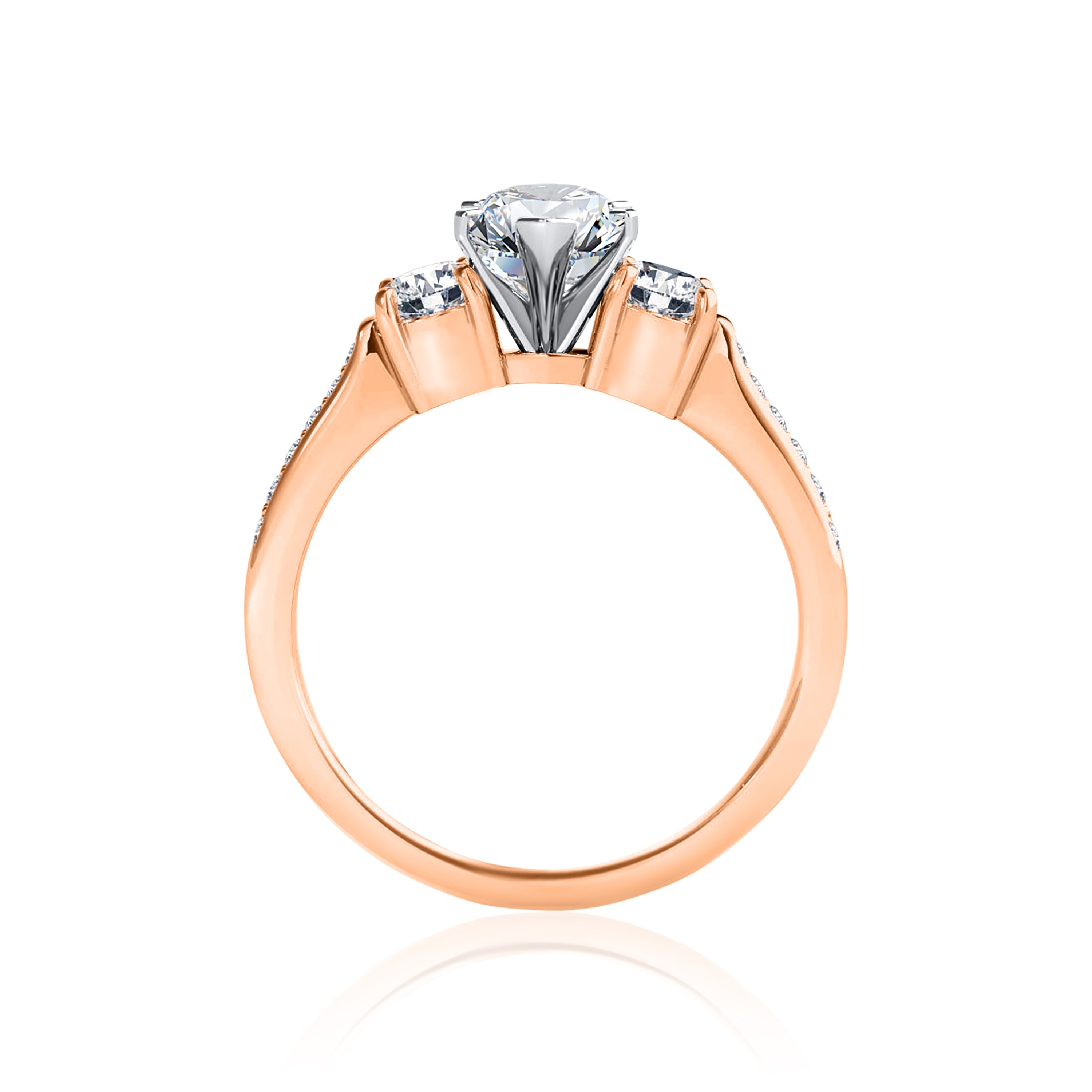 #Metal_14K Rose Gold#Prong_Standard#Shape_Pear