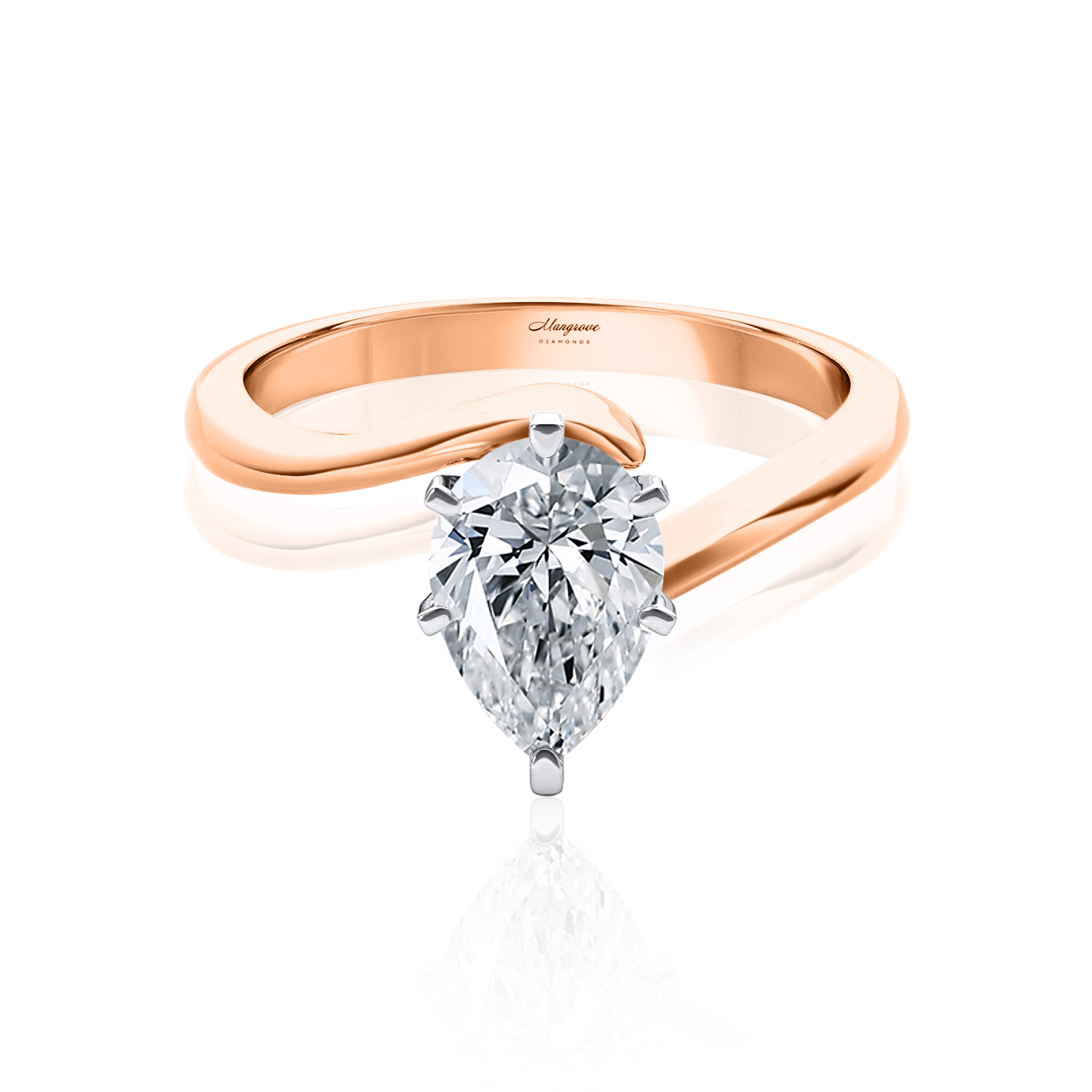 #Metal_14K Rose Gold#Prong_Standard#Shape_Pear