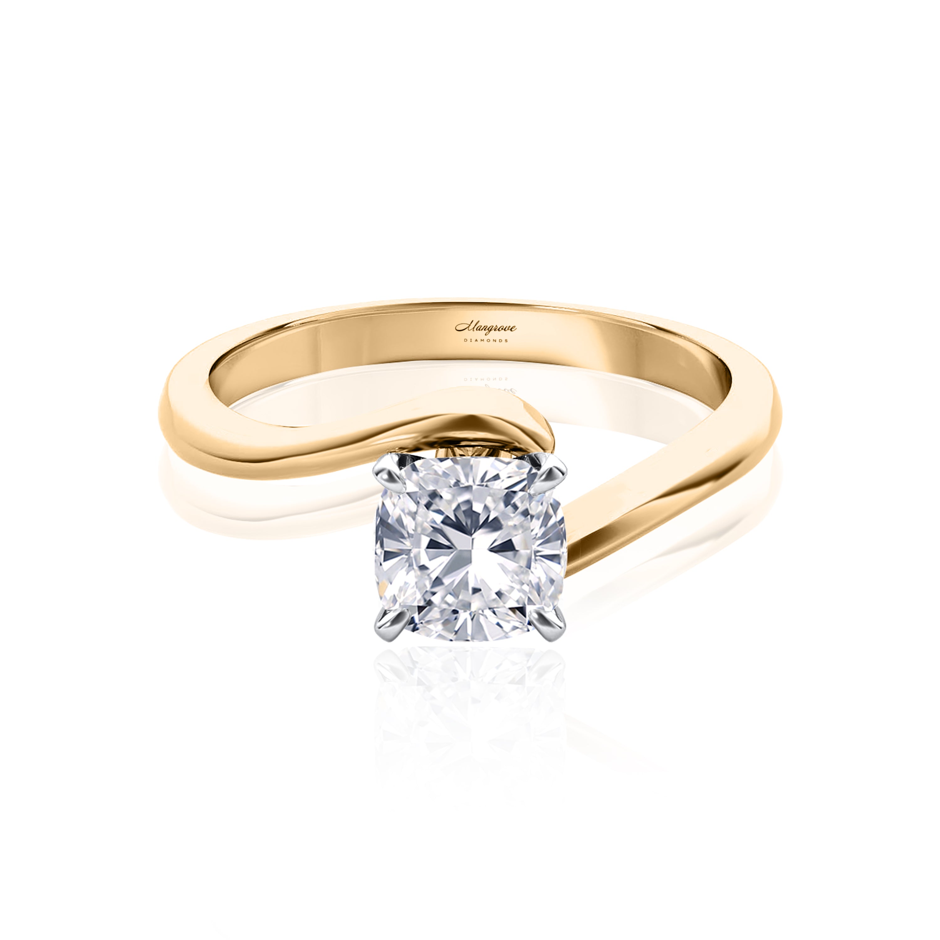 #Metal_14K Yellow Gold#Prong_Standard#Shape_Cushion#Metal_18K Yellow Gold