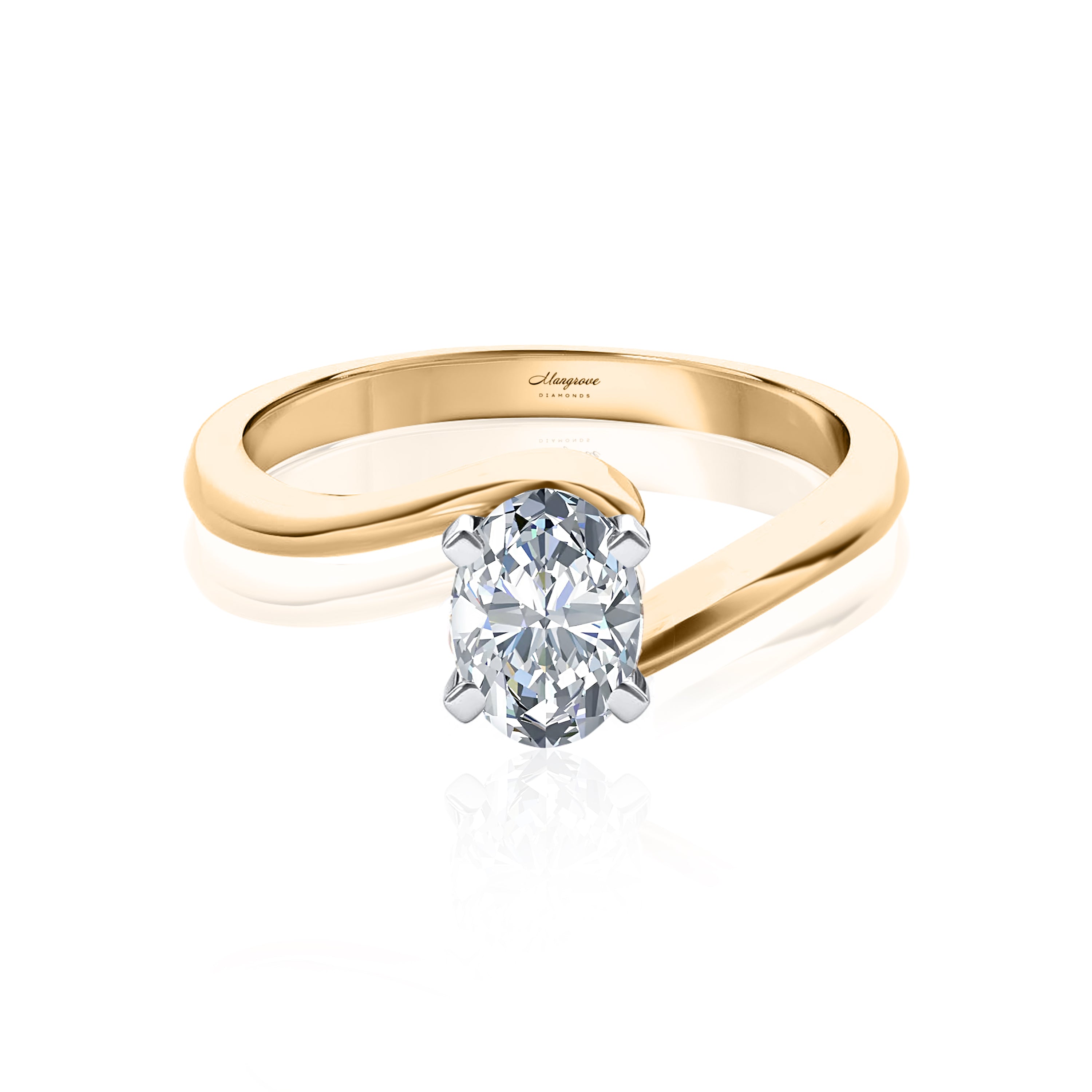 #Metal_14K Yellow Gold#Prong_Standard#Shape_Oval#Metal_18K Yellow Gold