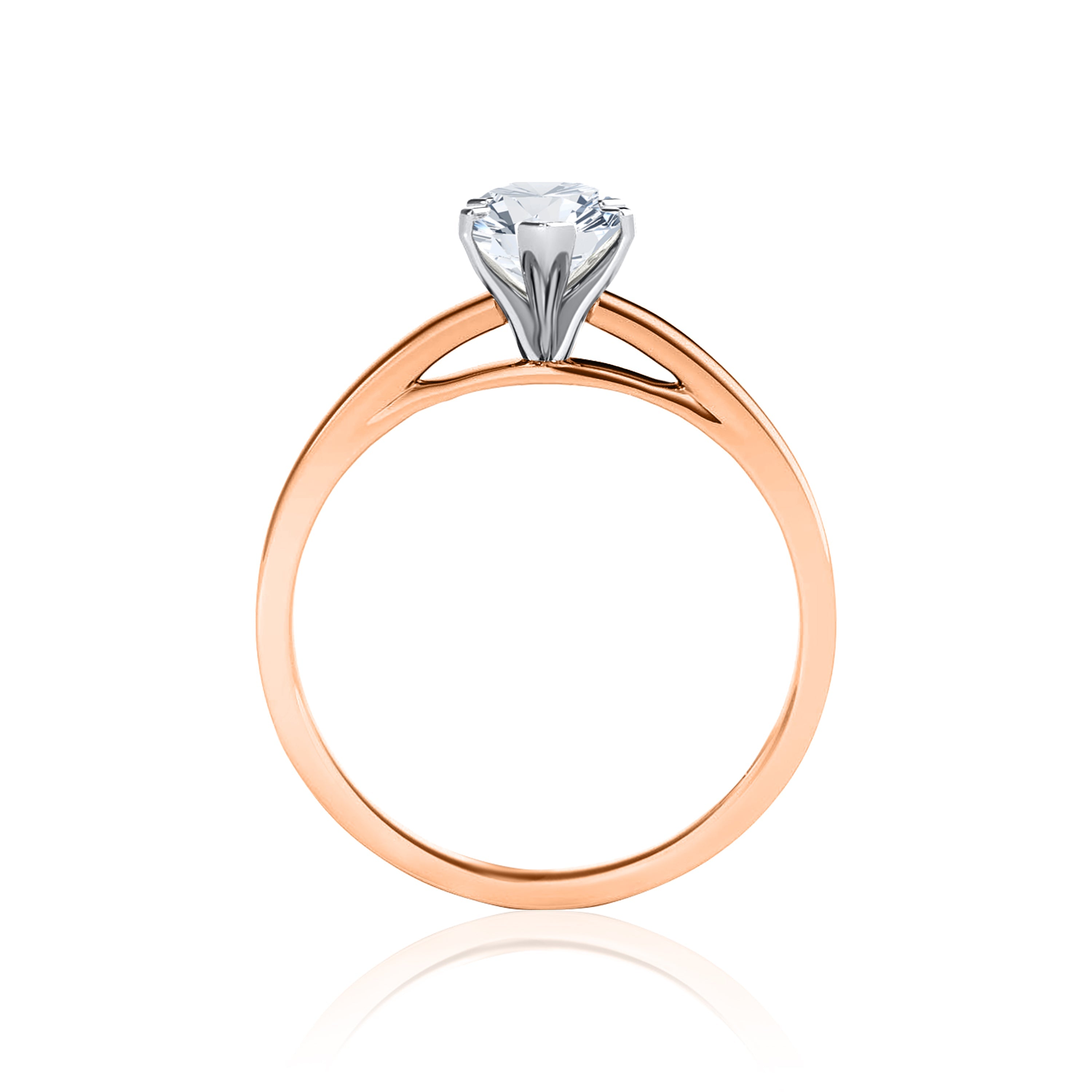 #Metal_14K Rose Gold#Prong_Standard#Shape_Pear