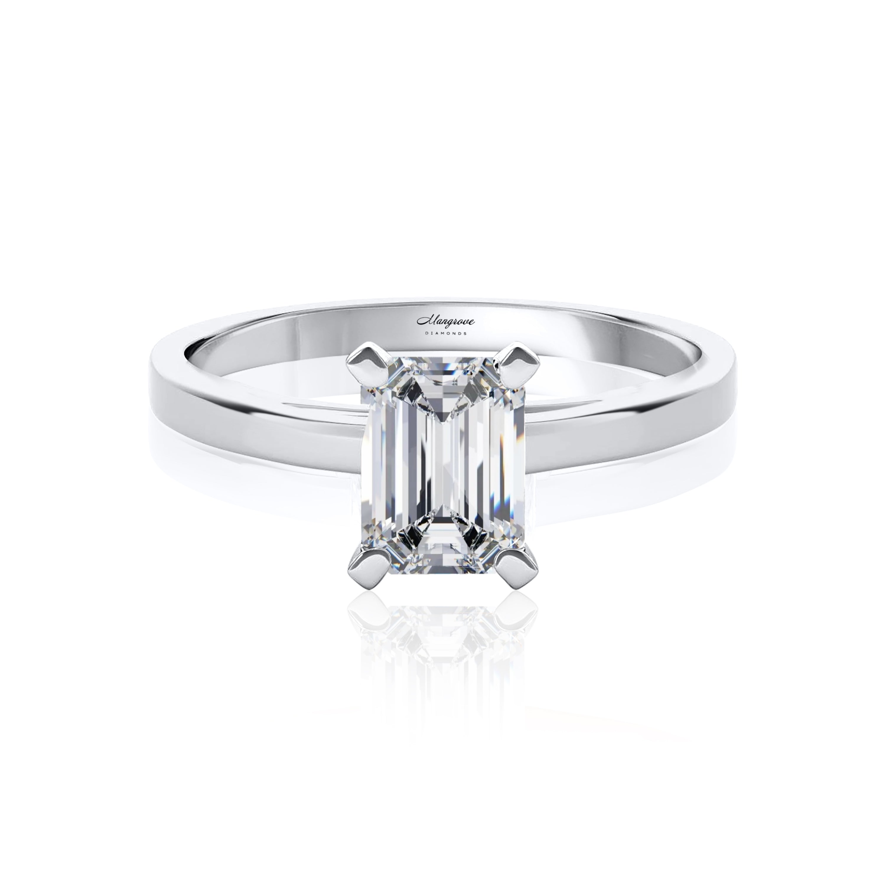 #Metal_14K White Gold#Prong_Standard#Shape_Emerald#Metal_18K White Gold#Metal_Platinum