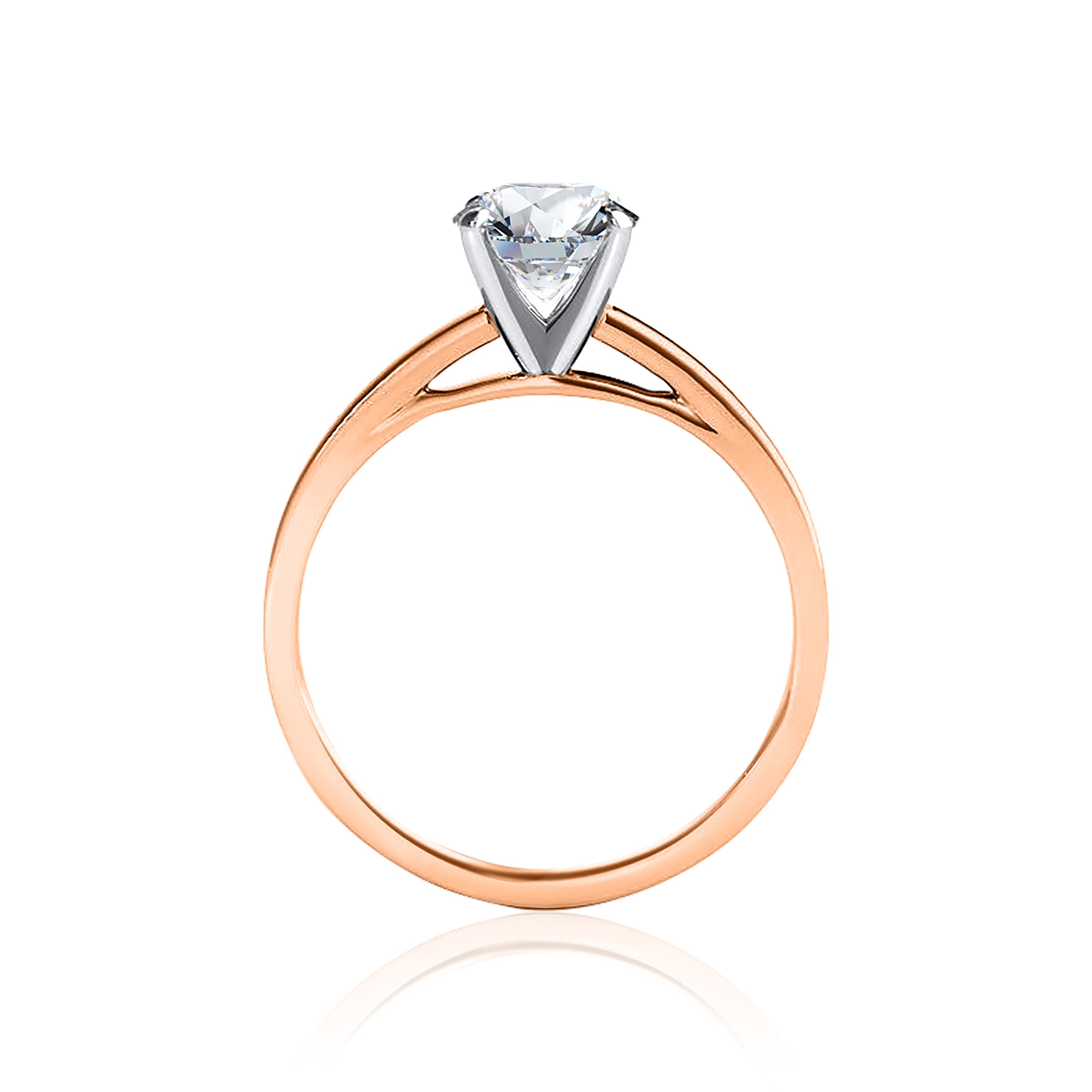 #Metal_14K Rose Gold#Prong_Standard#Shape_Heart#Prong_6#Shape_Round