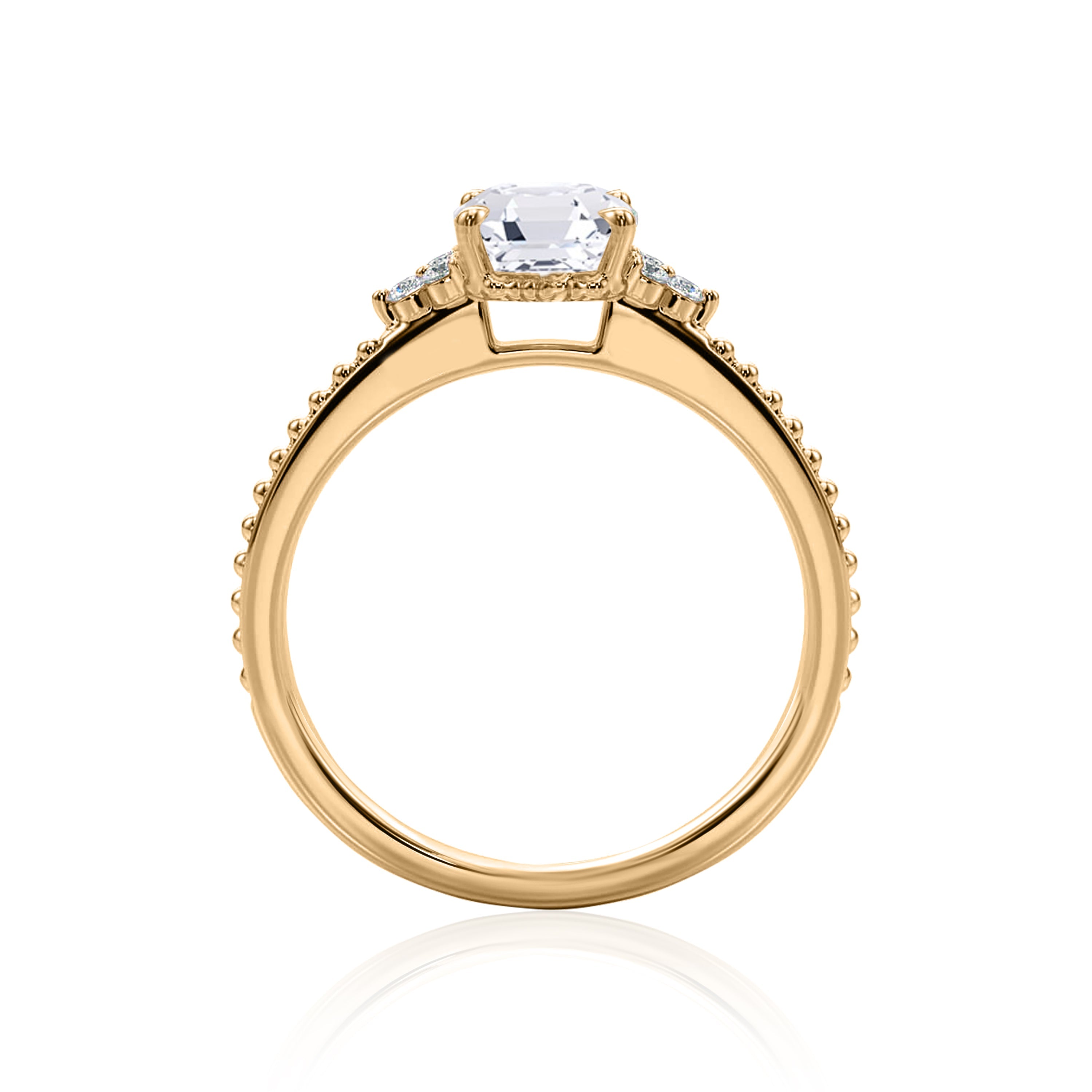 #Metal_14K Yellow Gold#Shape_Cushion#Metal_18K Yellow Gold