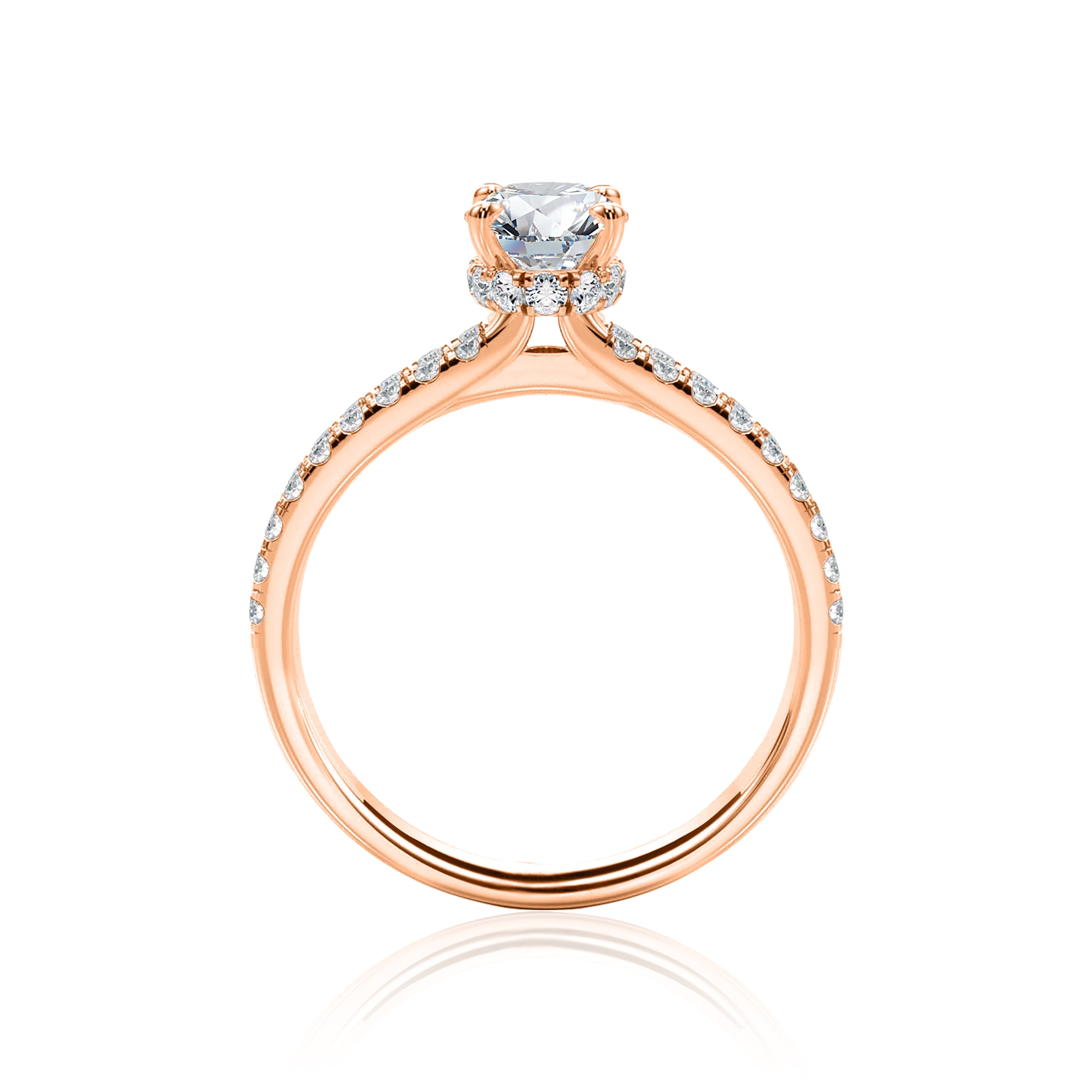 #Metal_14K Rose Gold#Shape_Oval